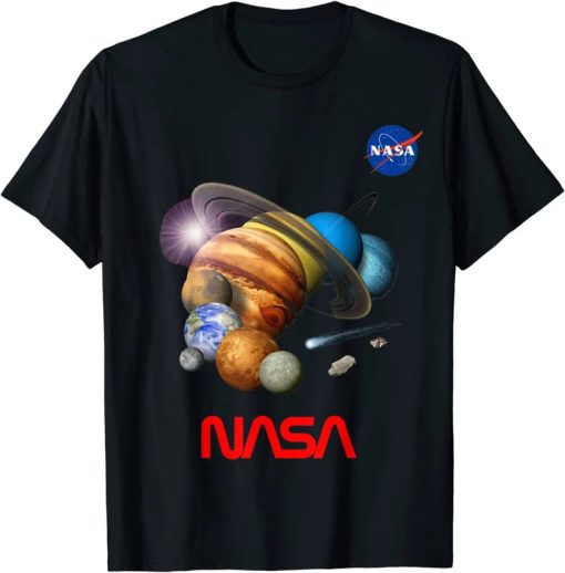 Solar System Space Science NASA Perfecto Birthday Gift Top T-Shirt AA