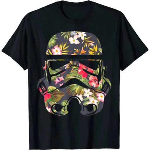 Star Wars Tropical Stormtrooper Floral T Shirt AA