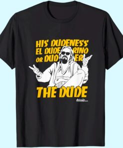 The Big Lebowski The Dude Unisex Tshirt AA