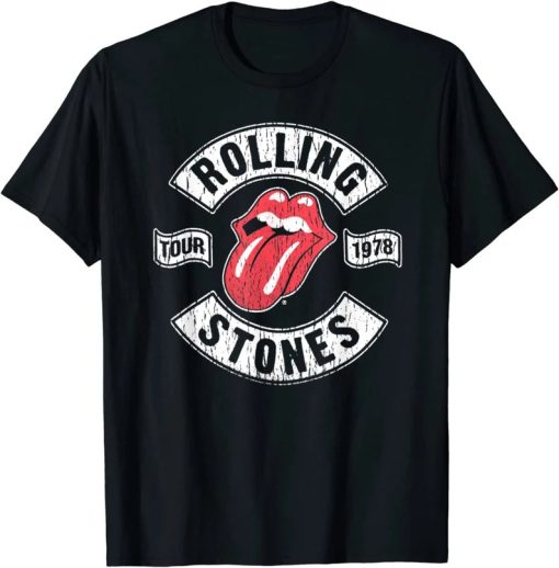 The Rolling Stones Tour 1978 T-Shirt T-Shirt AA