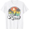 Vintage Kona Beach Hawaii Surf Hawaiian Surfing 70's T Shirt AA