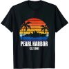 Vintage Pearl Harbor Sunset 80th Anniversary T-Shirt AA