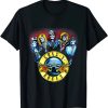 guns n' roses official skeletons bullets t shirt t shirt AA