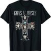 guns n' roses official vintage cross t shirt t shirt AA