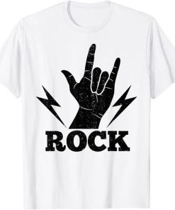 rock shirt cute popular music AA