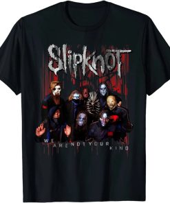 slipknot official we are not your kind red group t shirt t shirt AA