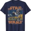 star wars at at walkers vintage t shirt AA