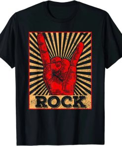 vintage rock n roll rock concert band retro gift t shirt AA