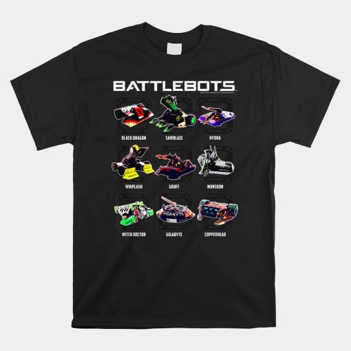 Battlebots Group Robot Photo Box Up Shirt