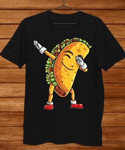 Dabbing Taco Cinco De Mayo Shirt Kids Boys Men Tacos Shirt AA