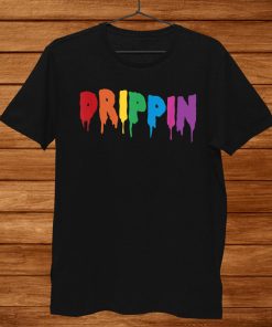 Drippin Colorful Rainbow Hip Hop Lovers Dripping Sauce Shirt AA