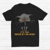 Its Too Peopley In Here Bored Cat Introvert Angry Cat Shirt