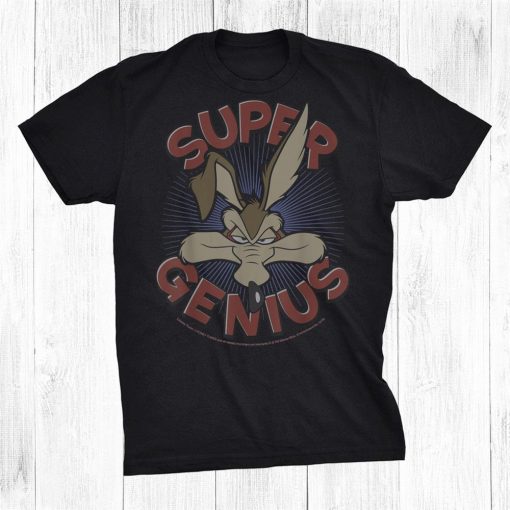 Looney Tunes Wile E. Coyote Super Genius Shirt AA