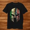 Mexican American Spartan Helmet Chicano Pride Shirt AA