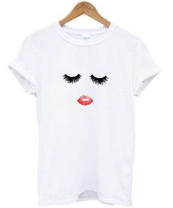 Eyes Mascara Lipstick T-Shirt ynt