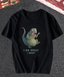 Leo Cartoon I Do What I Want T Shirt