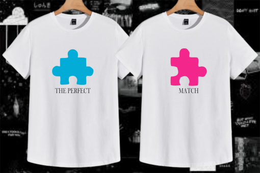 The perfect match couple Tshirt RS