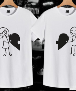 Valentines Day Matching Couple Tshirt RS