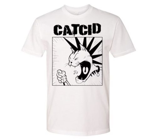 Catcid Punk Cat - Men's T-Shirt