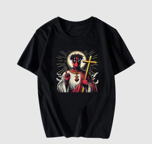 Deadpool I am Marvel Jesus T shirt
