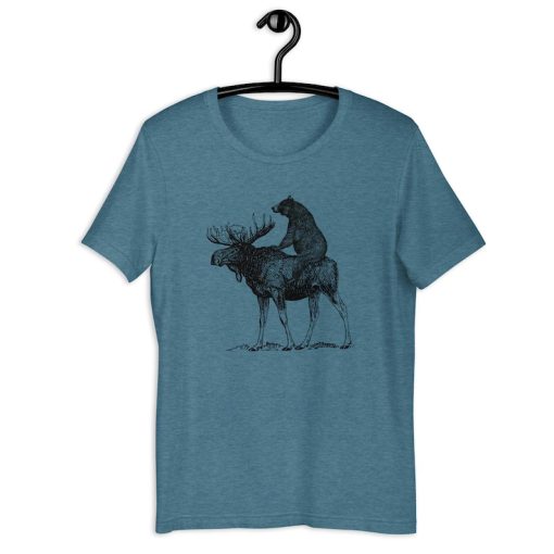 Mooseback Bear T Shirt
