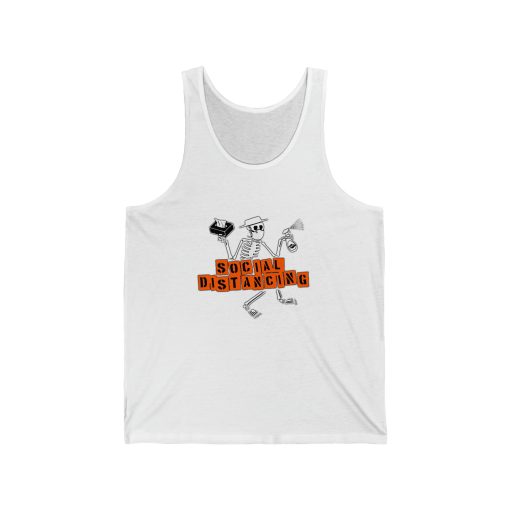 social distancing tank top Unisex Tank THD