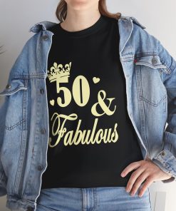50 & Fabulous Tshirt unisex