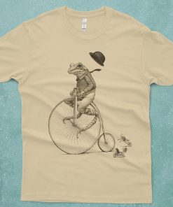 Frog on Bike T-shirt