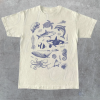 Retro Ocean Nature Sealife T-Shirt AL