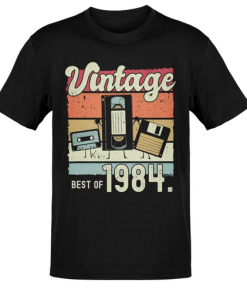 Vintage 1984 Cassette T-Shirt SD