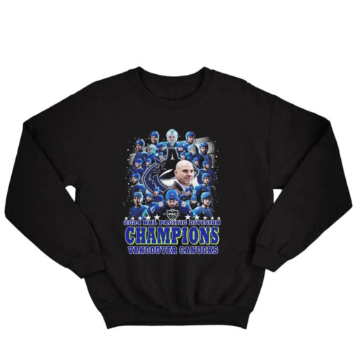 2024 Metropolitan Division Champions Vancouver Canucks Sweatshirt