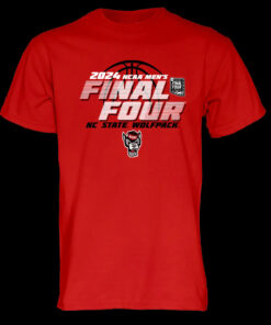 NC State Wolfpack Blue84 2024 Men's Basketball Final Four T Shirt