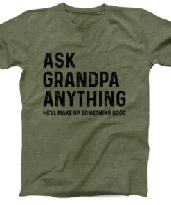Ask Grandpa Anything T-Shirt SD