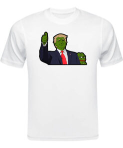 Meme Pepe President T-shirt SD