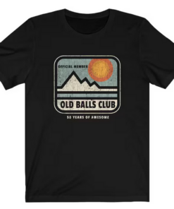 Old Balls Club Birthday T-shirt SD