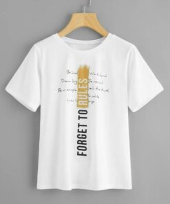 forget to rules t-shirt thd