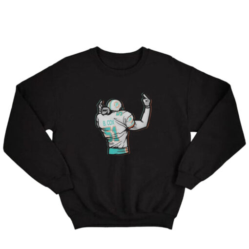 Bryan Cox 51 Miami Dolphins Sweatshirt