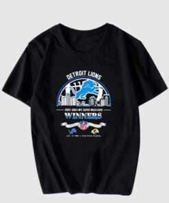 Lions 2023-2024 NFC Super Wild T Shirt